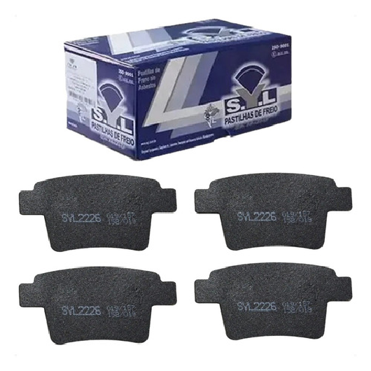 Pastilhas de Freio - Syl - 2226 - (1)