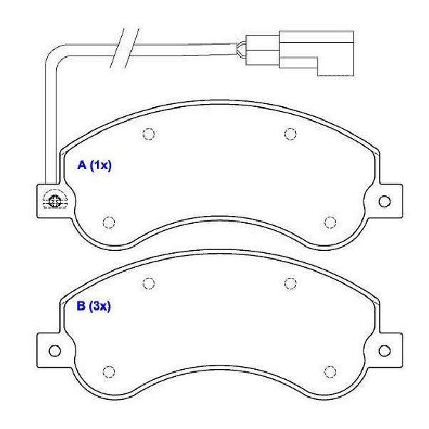 Pastilhas de Freio - Syl - 2231 - (3)