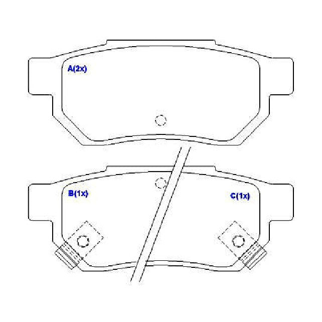 Pastilhas de Freio - Syl - 2250 - (2)
