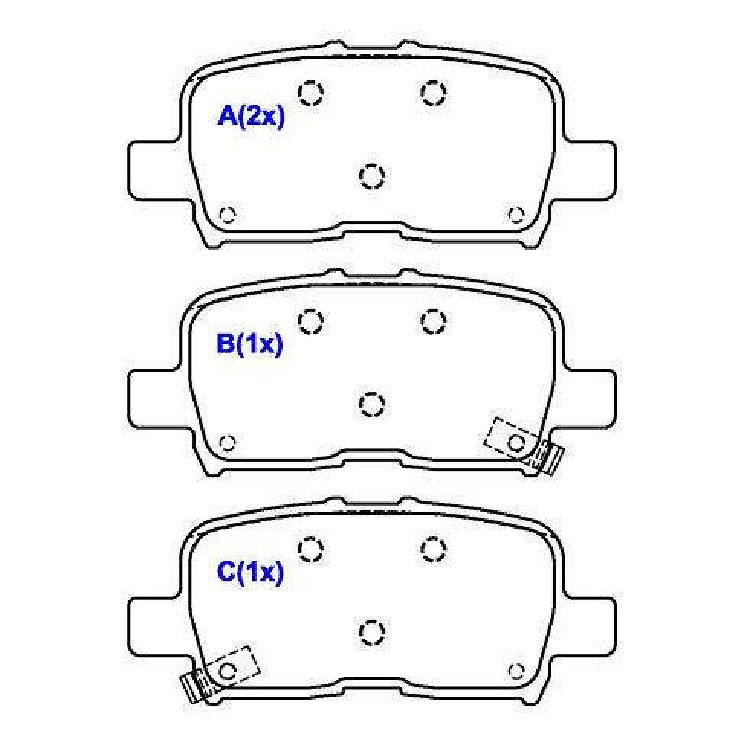 Pastilhas de Freio - Syl - 2256 - (1)