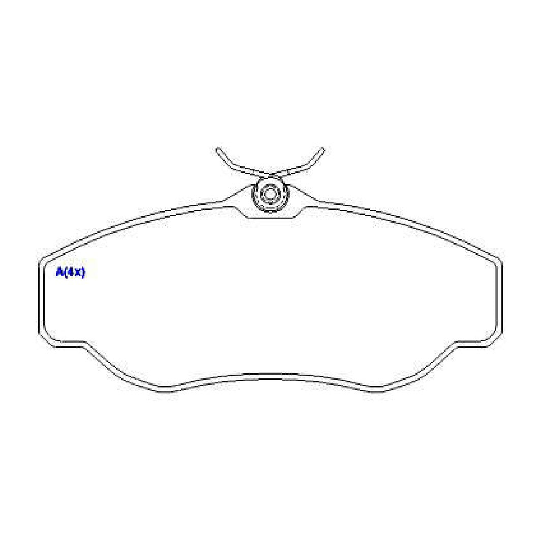 Pastilhas de Freio - Syl - 2280 - (3)
