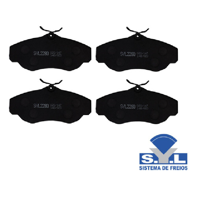 Pastilhas de Freio - Syl - 2280 - (2)