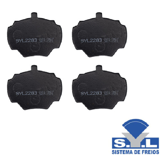 Pastilhas de Freio - Syl - 2283 - (2)