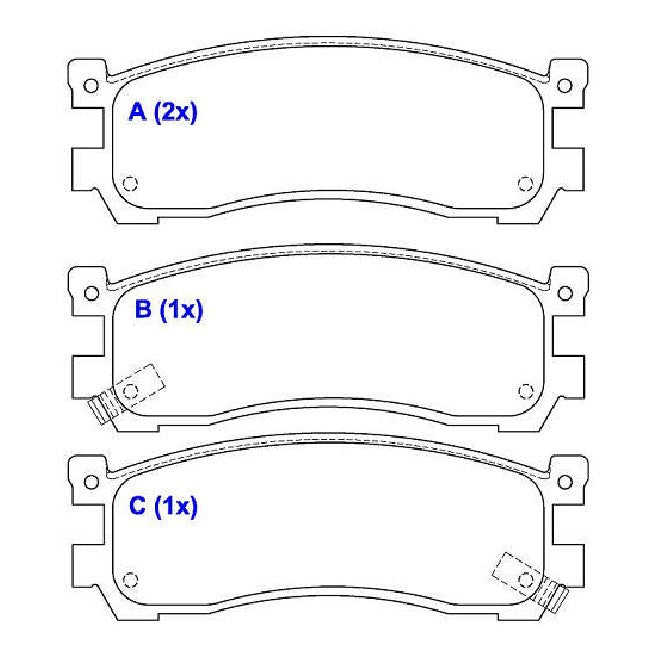 Pastilhas de Freio - Syl - 2287 - (3)