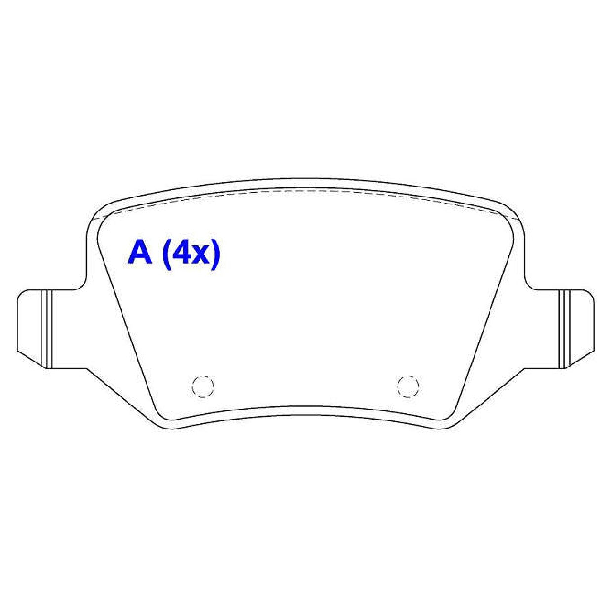 Pastilhas de Freio - Syl - 2298 - (2)