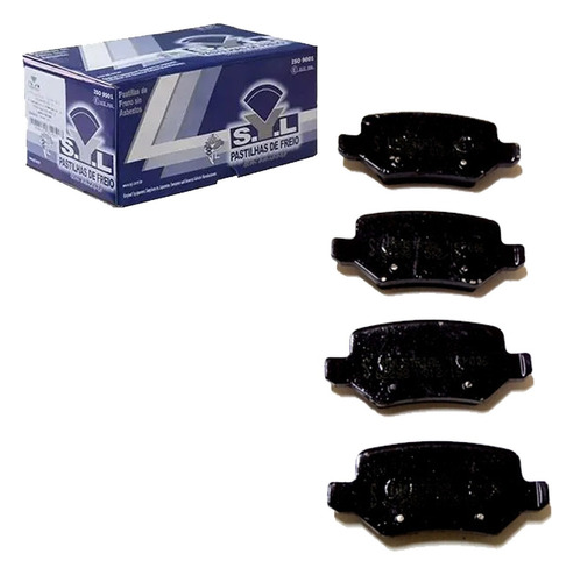 Pastilhas de Freio - Syl - 2298 - (1)
