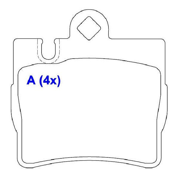 Pastilhas de Freio - Syl - 2303 - (2)