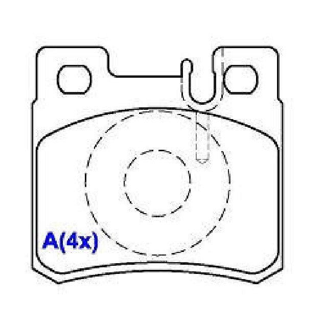Pastilhas de Freio - Syl - 2306 - (2)
