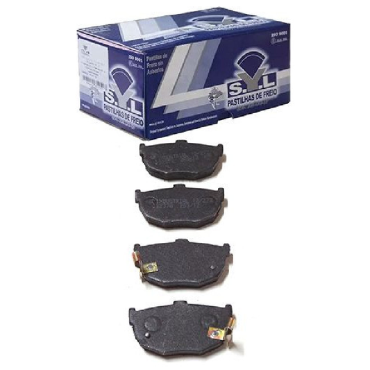 Pastilhas de Freio - Syl - 2378 - (1)