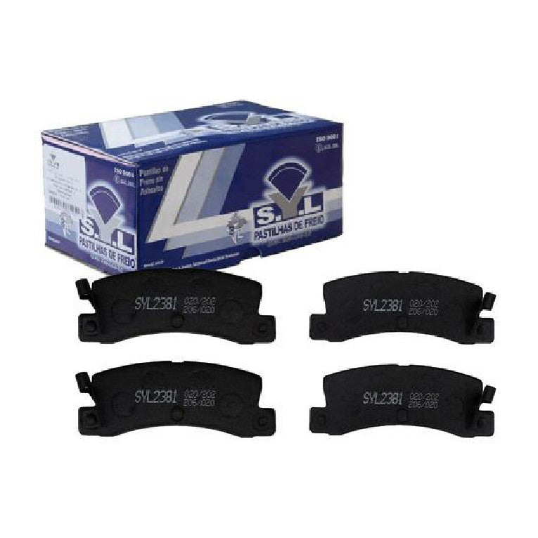 Pastilhas de Freio - Syl - 2381 - (1)