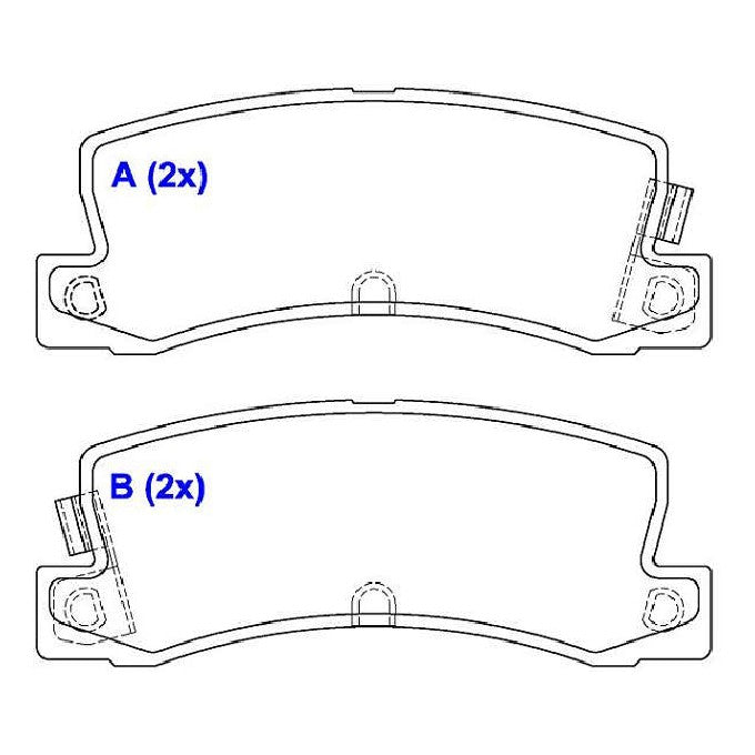 Pastilhas de Freio - Syl - 2381 - (2)