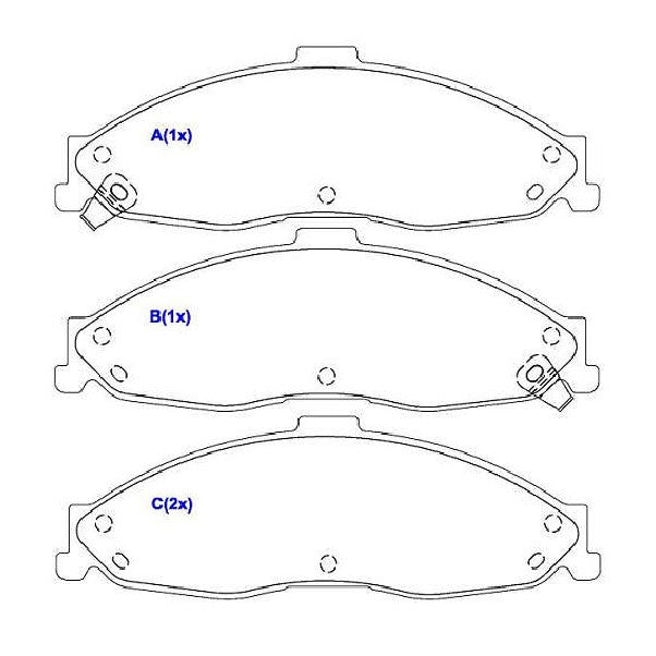Pastilhas de Freio - Syl - 3084 - (1)