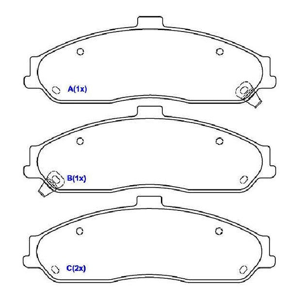 Pastilhas de Freio - Syl - 3109 - (3)