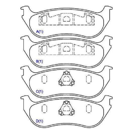 Pastilhas de Freio - Syl - 3120 - (1)