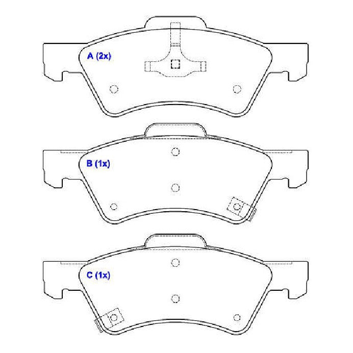 Pastilhas de Freio - Syl - 3123 - (2)