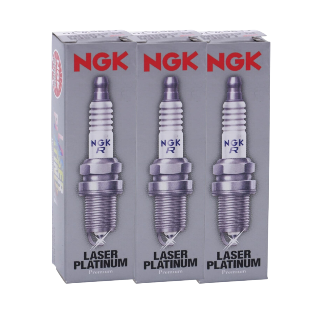 Jogo 3 Velas Ignição Laser Platinum - Ngk - PLZKAR6A-11D - (1)