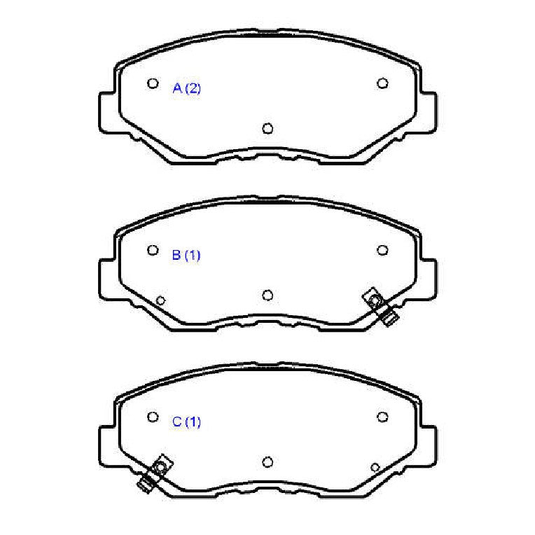 Pastilhas de Freio - Syl - 3252 - (2)