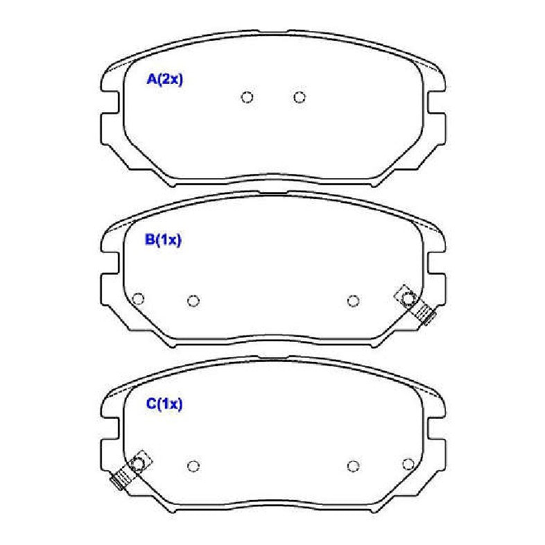 Pastilhas de Freio - Syl - 3260 - (2)
