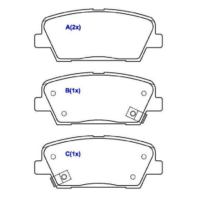 Pastilhas de Freio - Syl - 3276 - (2)