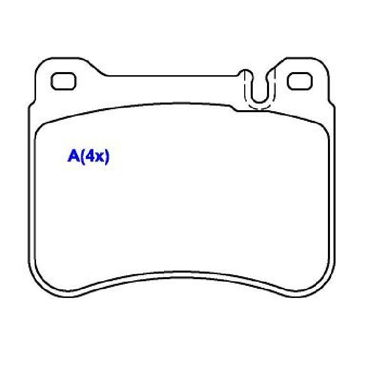 Pastilhas de Freio - Syl - 3290 - (2)