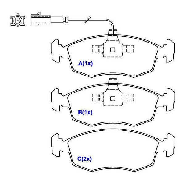 Pastilhas de Freio - Syl - 4212 - (5)