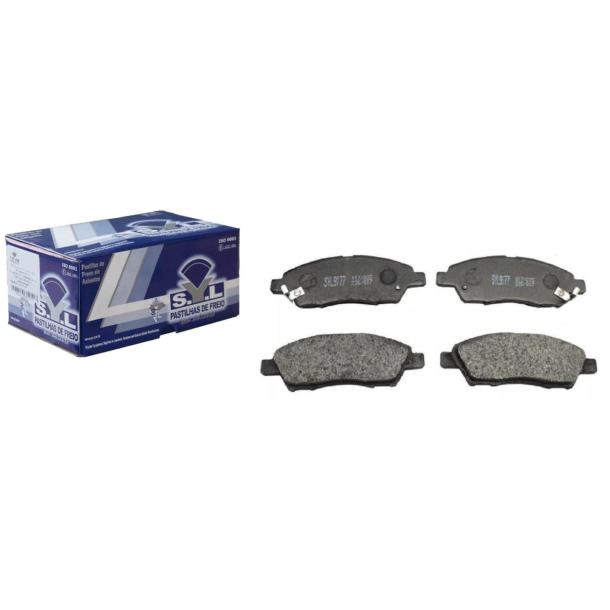 Pastilhas de Freio - Syl - 9177 - (1)
