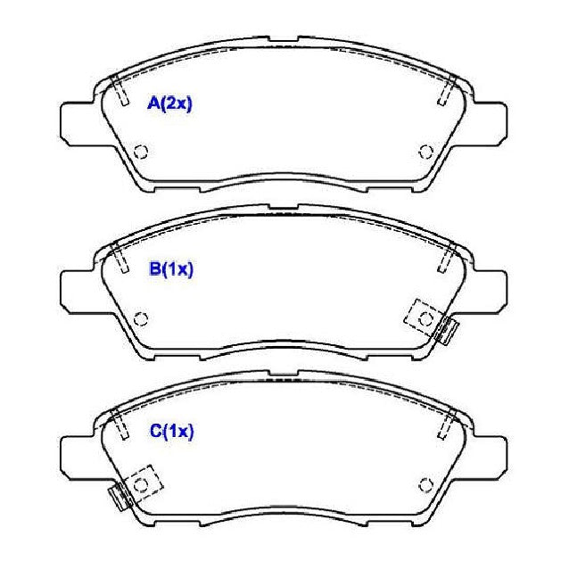 Pastilhas de Freio - Syl - 9177 - (3)