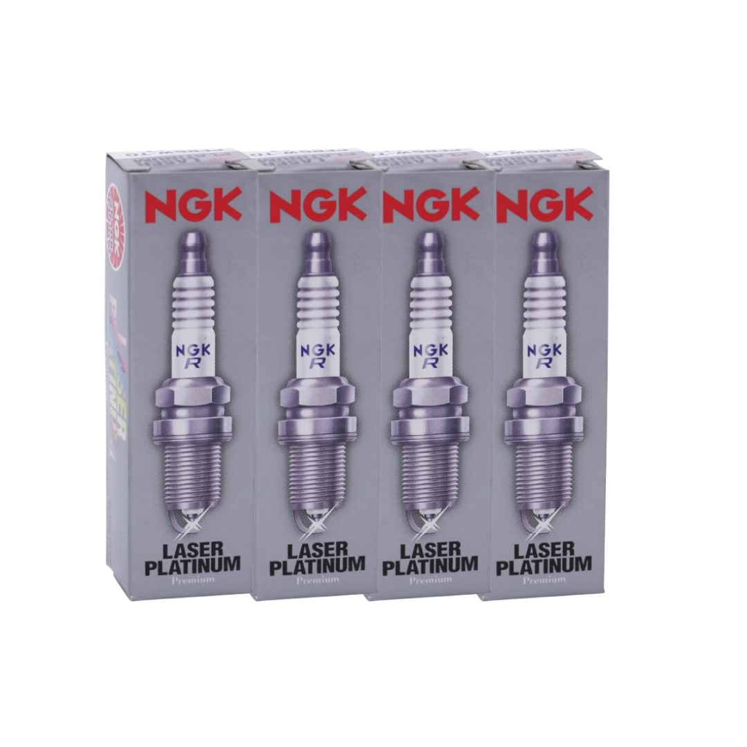 Jogo 4 Velas Ignição Laser Platinum - Ngk - PZFR6R - (1)