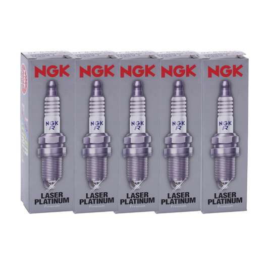 Jogo 5 Velas Ignição Laser Platinum - Ngk - PFR7B - (1)