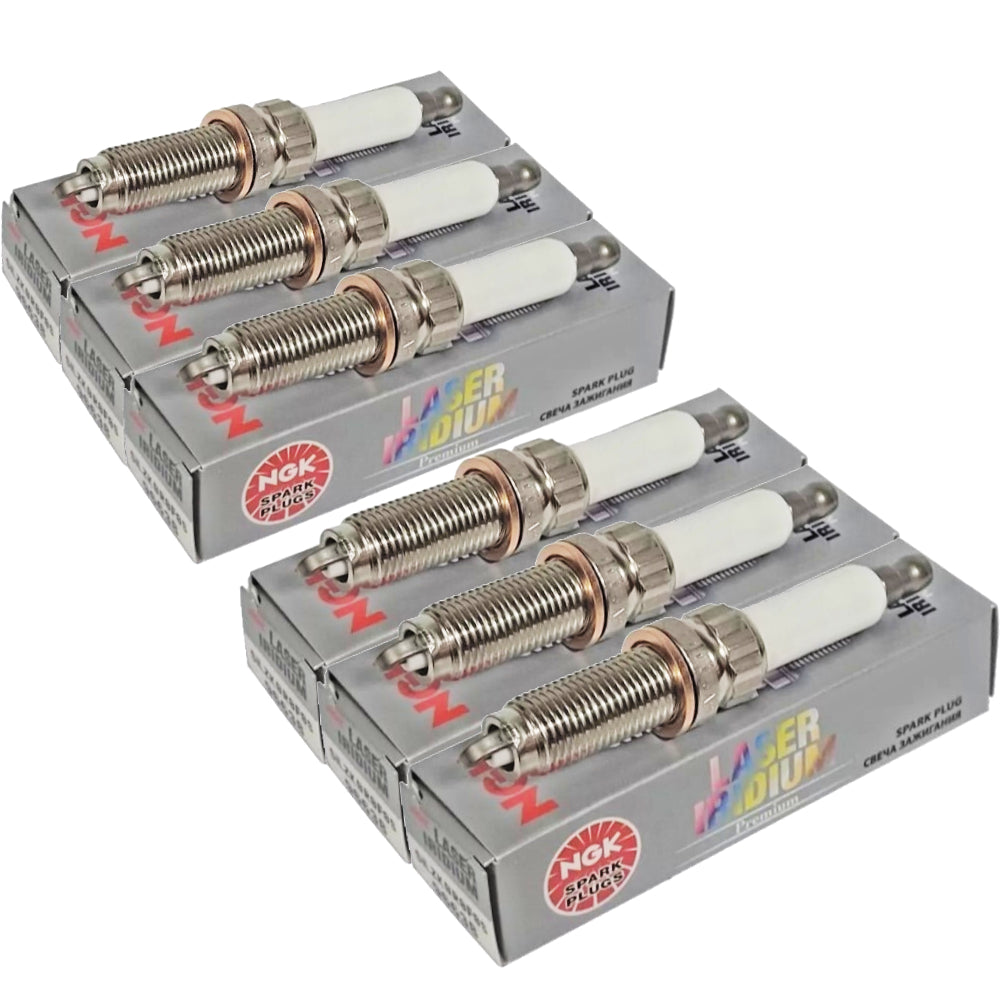 Jogo 6 Velas Ignição Laser Iridium - Volvo S80 Xc90 2.9 T6 3.2 - NGK - IFR6B11 - (1)