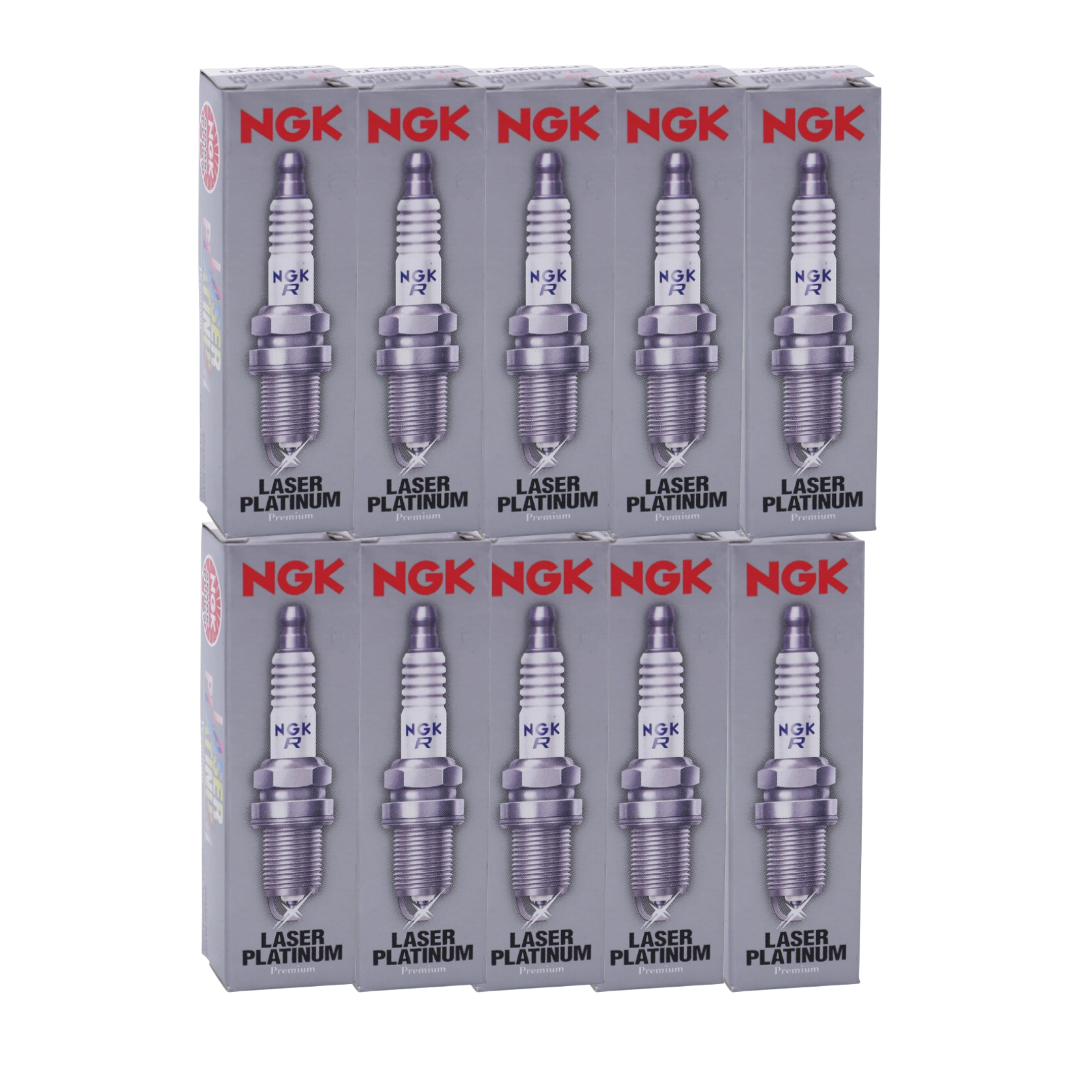 Jogo 10 Velas Ignição Laser Platinum - Ngk - PFR7S8EG - (1)