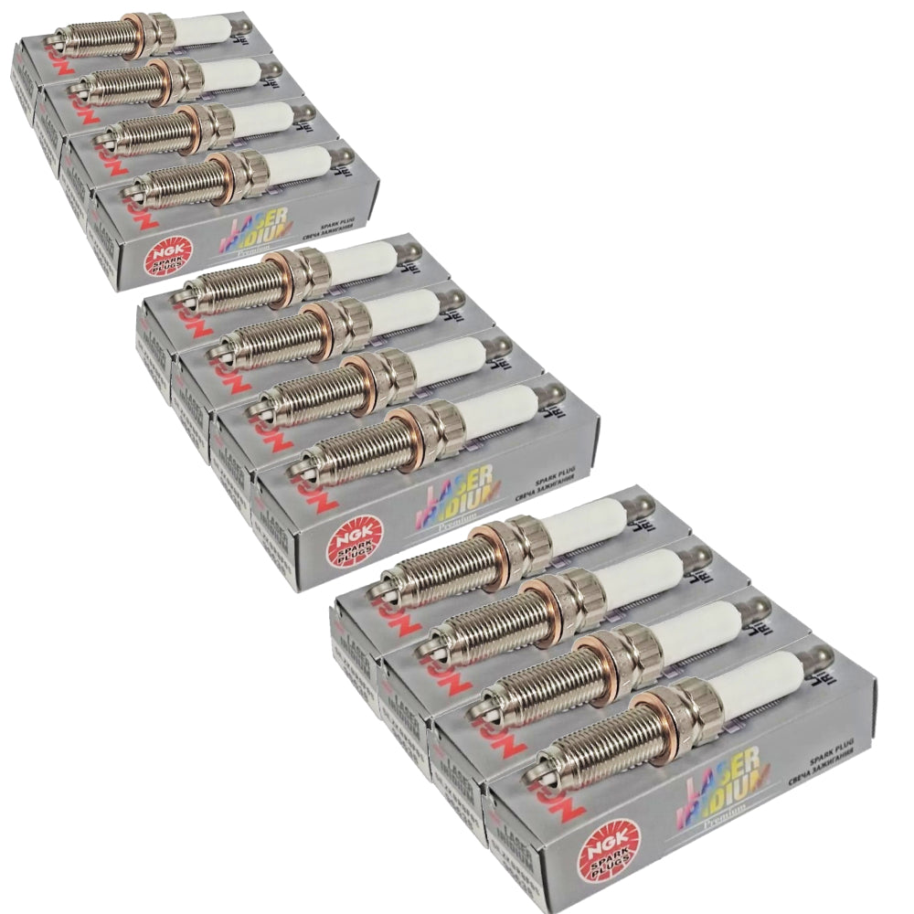 Jogo 12 Velas Ignição Laser Iridium - Ngk - ILZKR8A - (1)