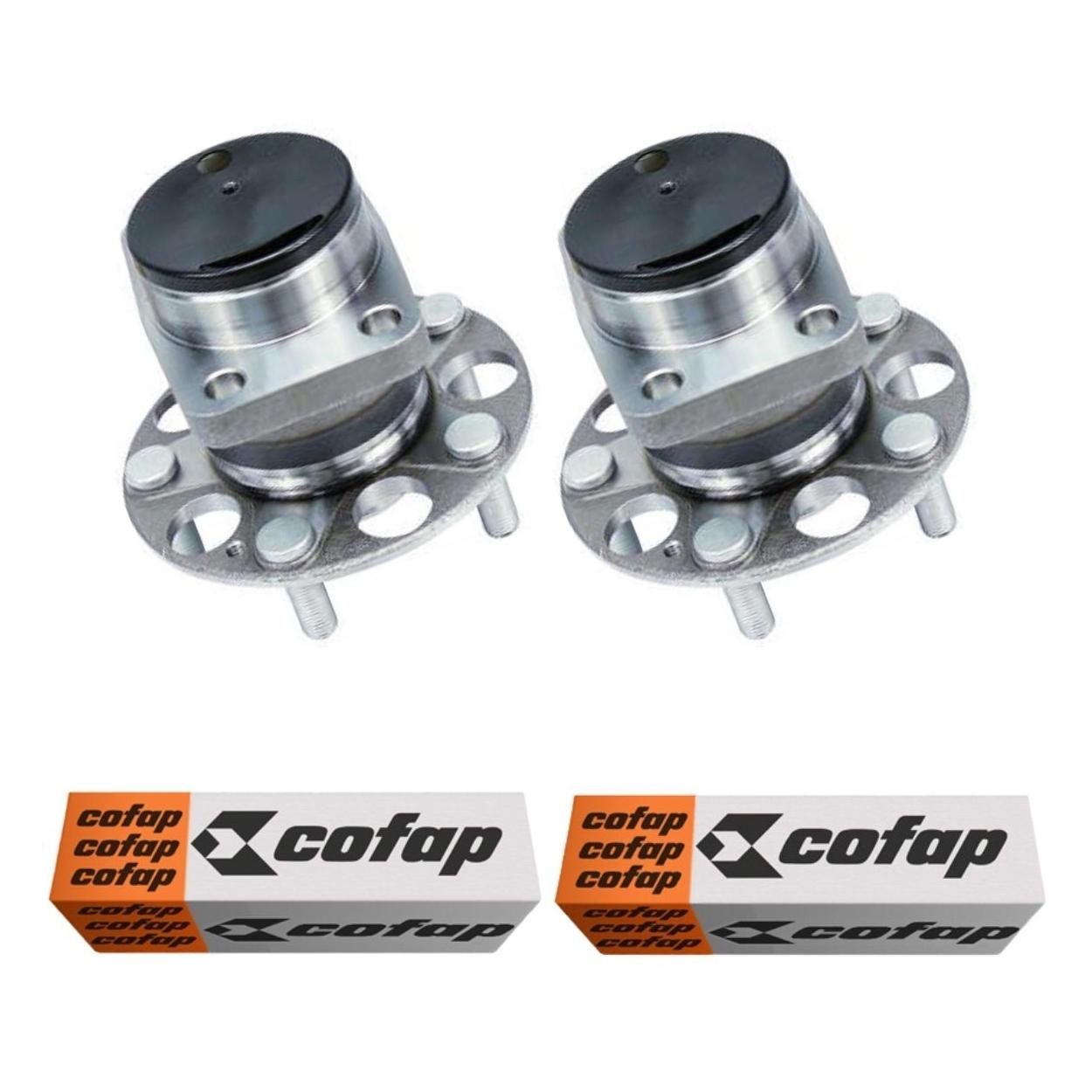 Par Cubo Roda 5 Furos Rolamento Traseiro - Cofap - Crc10013 - (1)