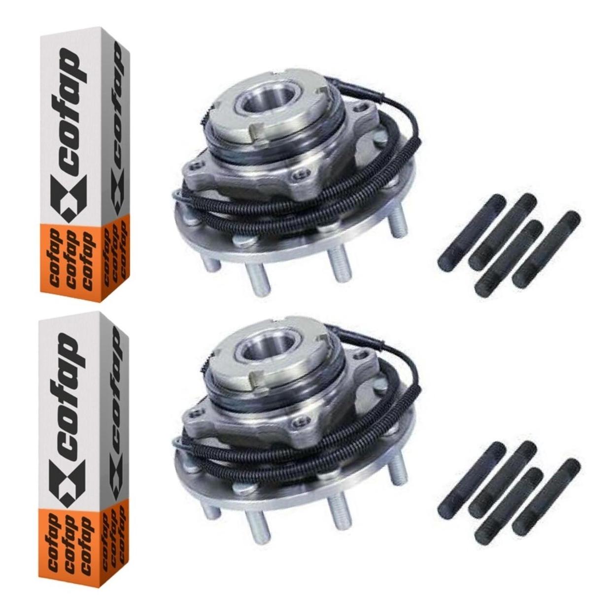 Par Cubo Roda Rolamento Abs Dianteiro - Cofap - Crc08019 - (1)