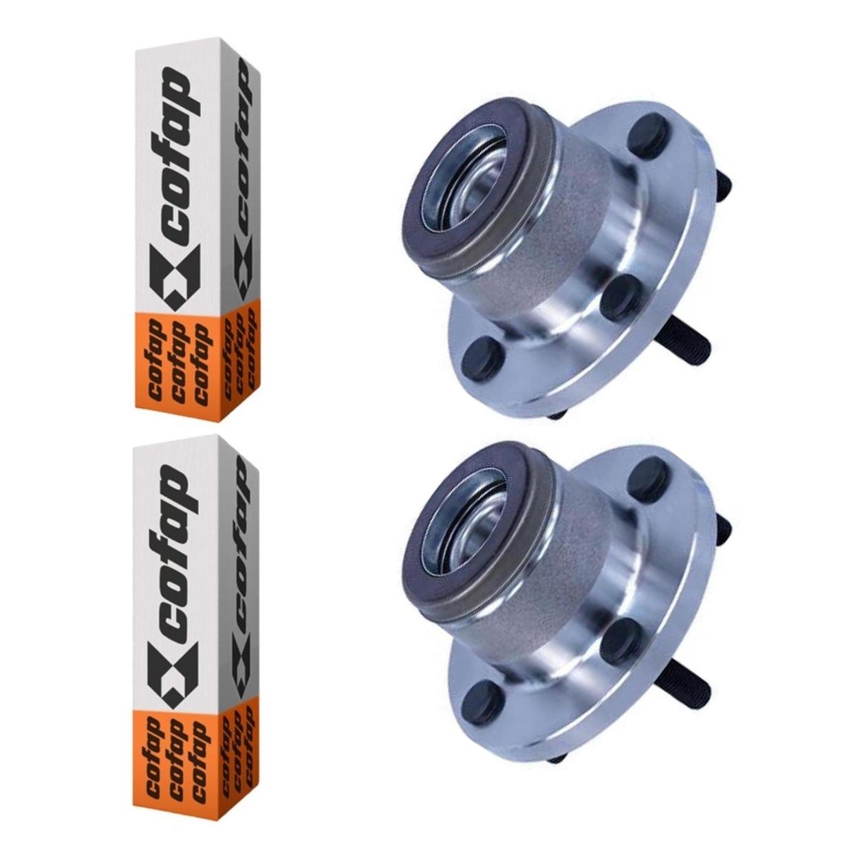 Par Cubo Roda Rolamento Abs Traseiro - Cofap - Crc08014 - (1)