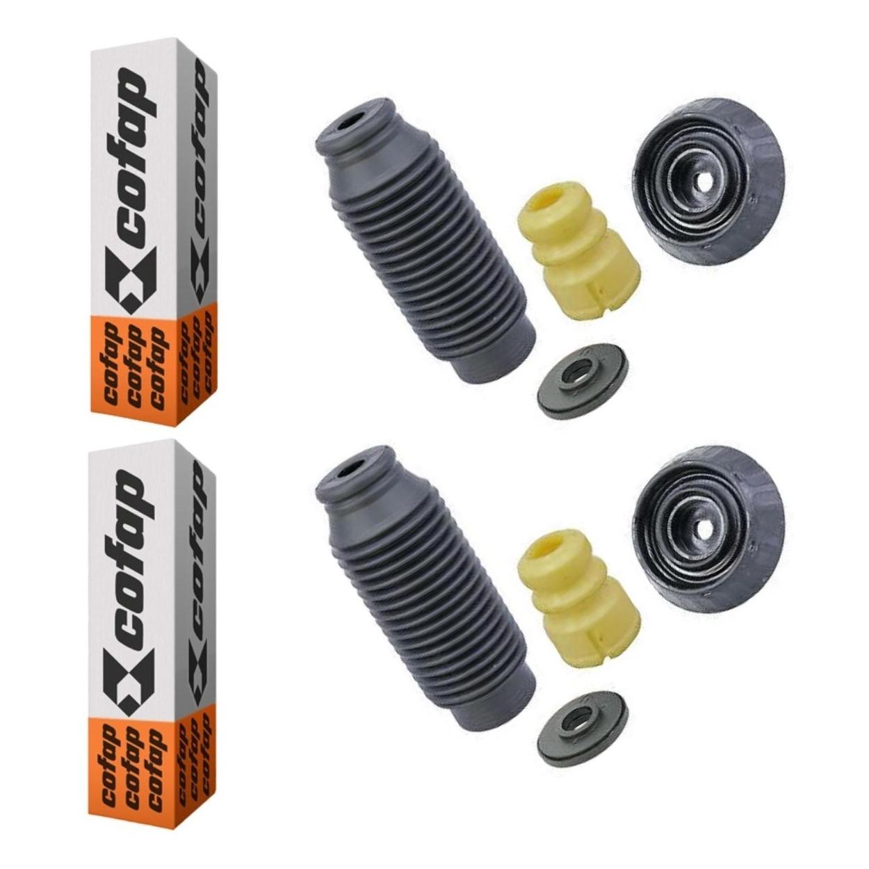 Par Kit do Amortecedor Batente Coifa Coxim Rolamento Dianteiro - Cofap - Tkc33002 - (1)