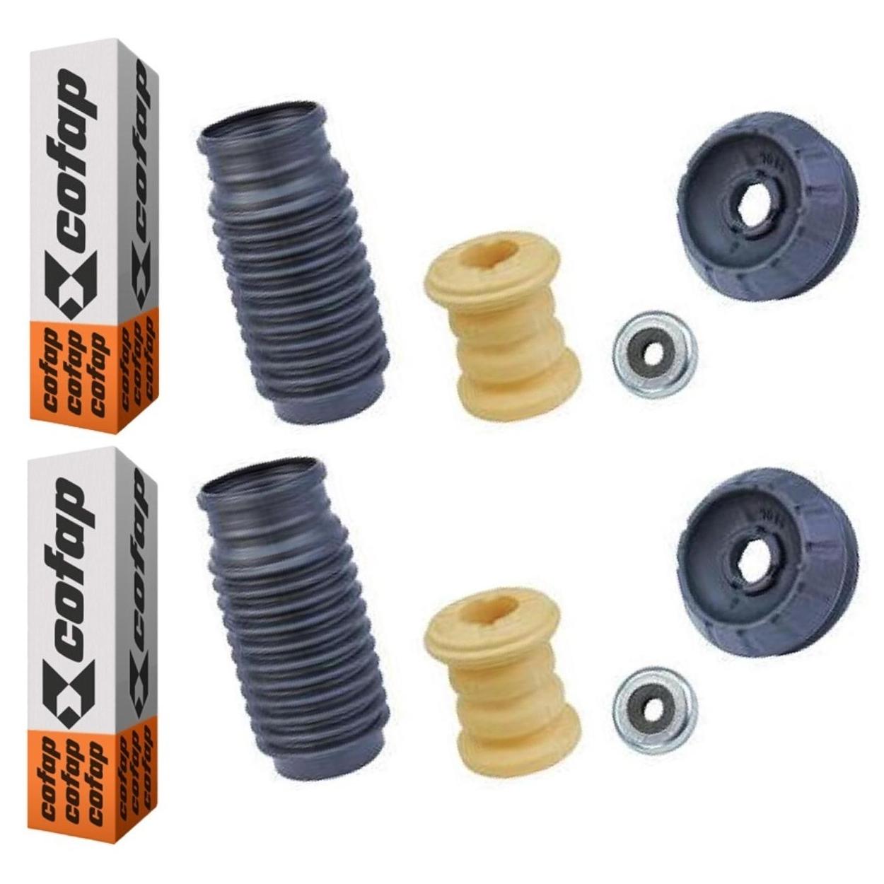 Par Kit do Amortecedor Batente Coifa Coxim Rolamento Dianteiro - Cofap - Tkc29002 - (1)