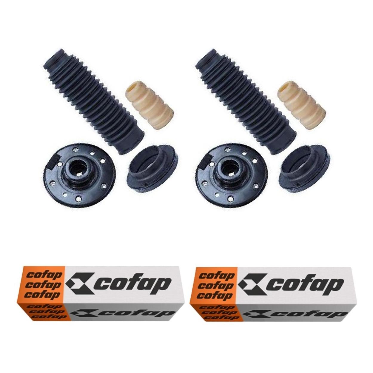 Par Kit do Amortecedor Rolamento Batente Coifa Coxim Dianteiro - Cofap - Tkc04123 - (1)
