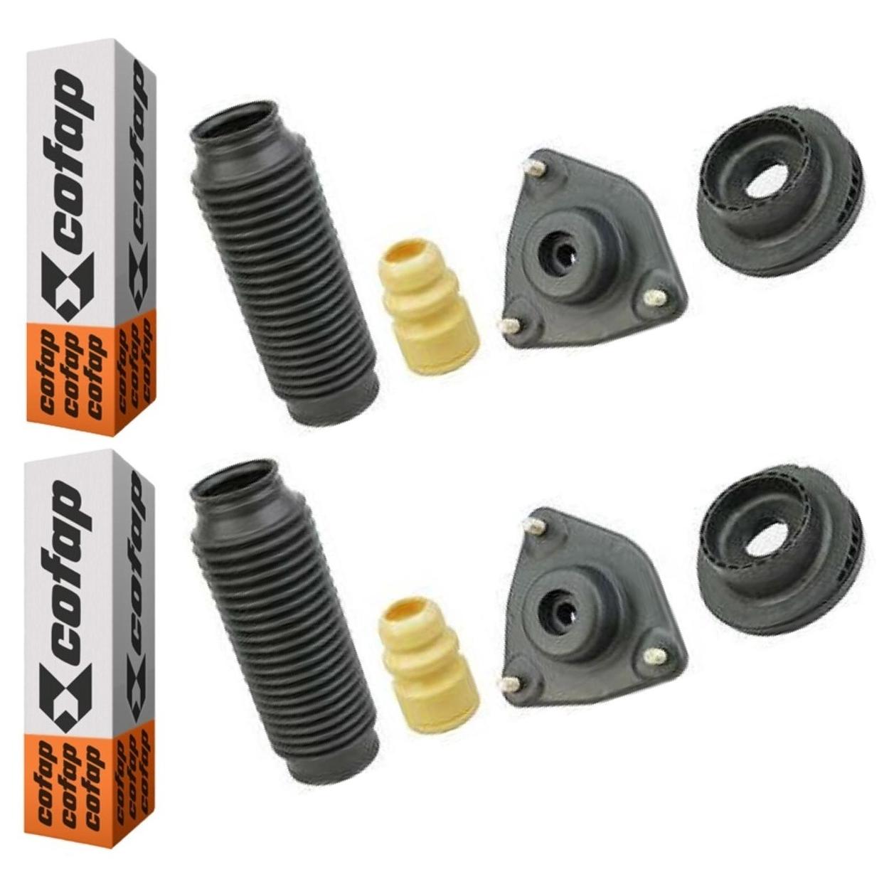 Par Kit do Amortecedor Batente Coifa Coxim Rolamento Dianteiro - Cofap - Tkc33004 - (1)