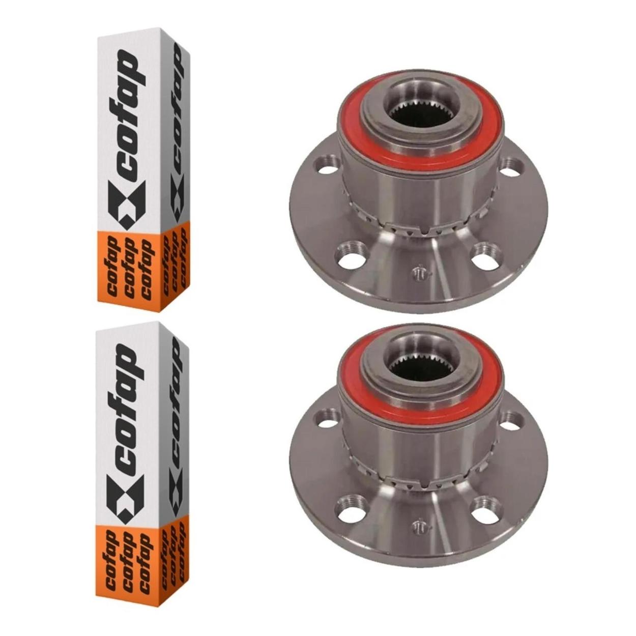 Par Cubo Roda 5 Furos Rolamento Dianteiro - Cofap - Crc01009 - (1)