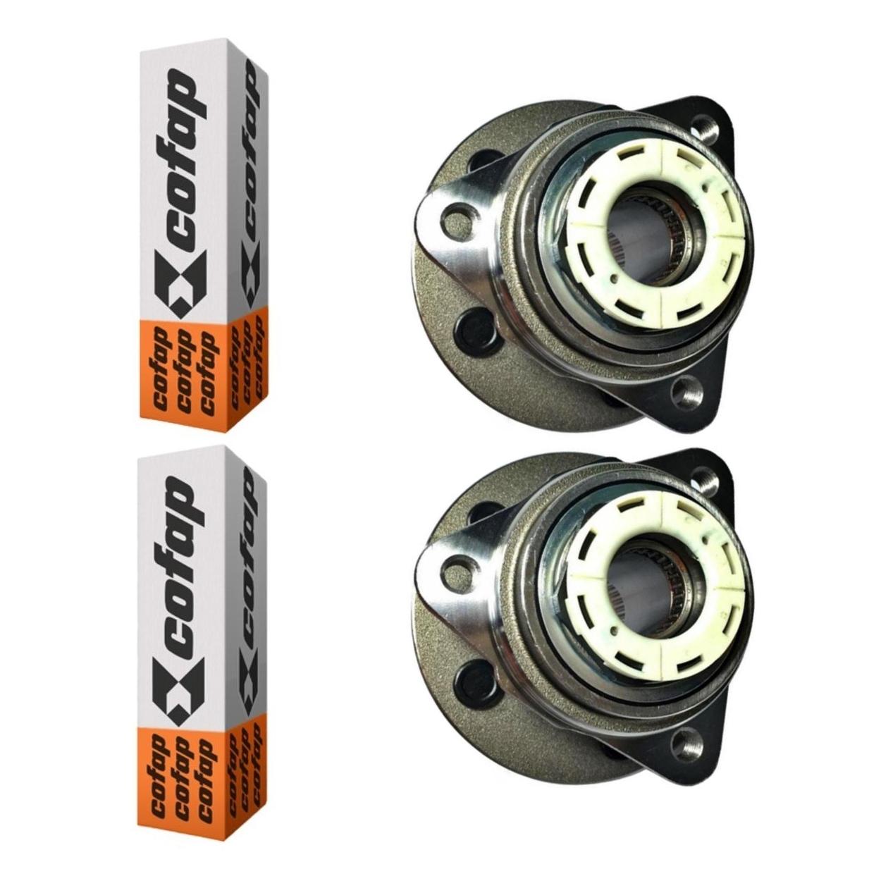 Par Cubo Roda 5 Furos Rolamento Dianteiro - Cofap - Crc08004 - (1)