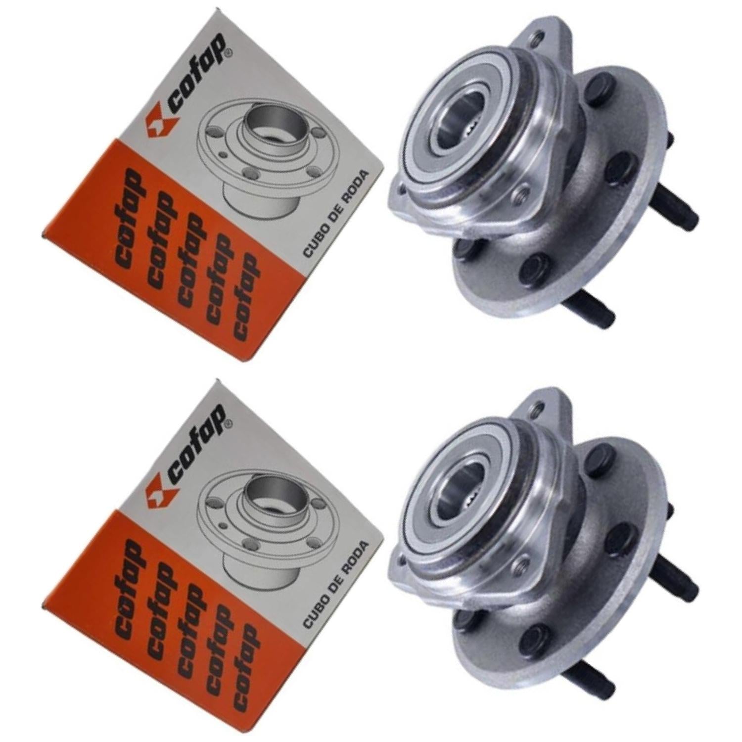 Par Cubo Roda 5 Furos Rolamento Dianteiro - Cofap - Crc08008 - (1)