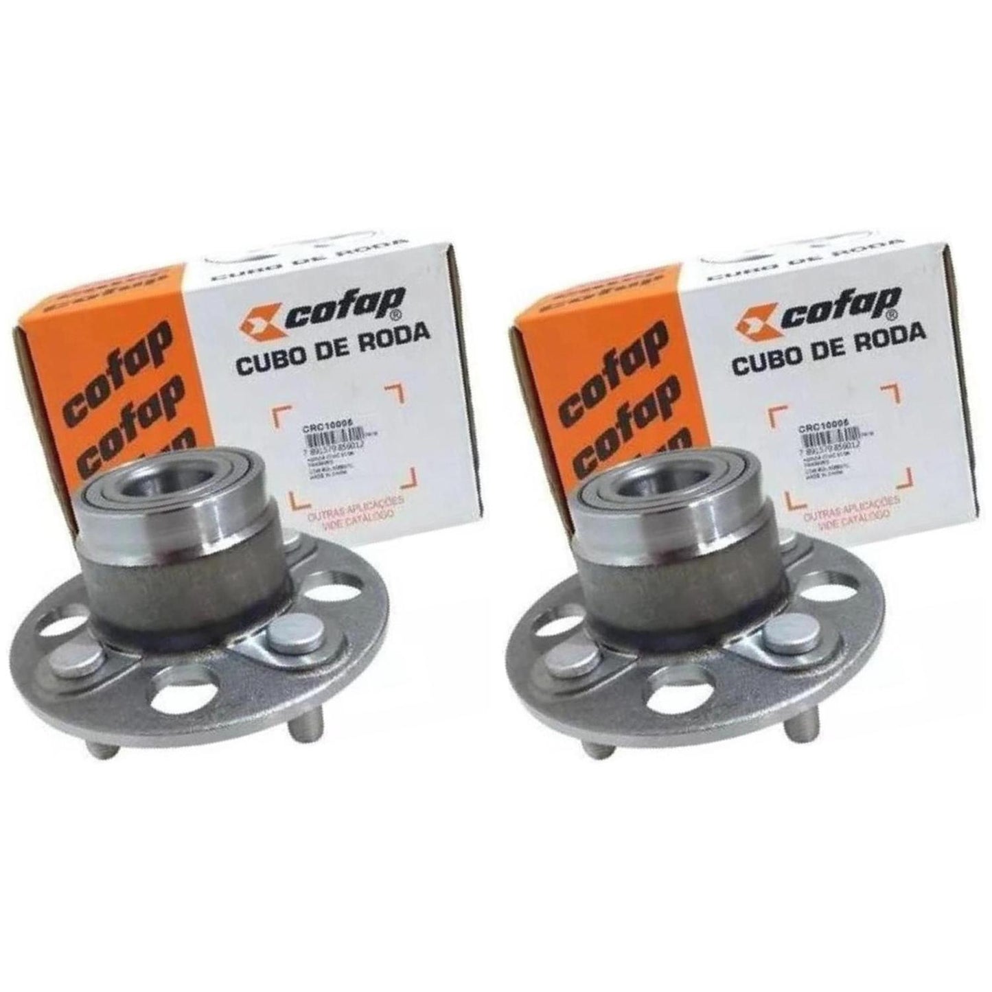 Par Cubo Roda Rolamento S/Abs Traseiro - Cofap - Crc10005 - (1)