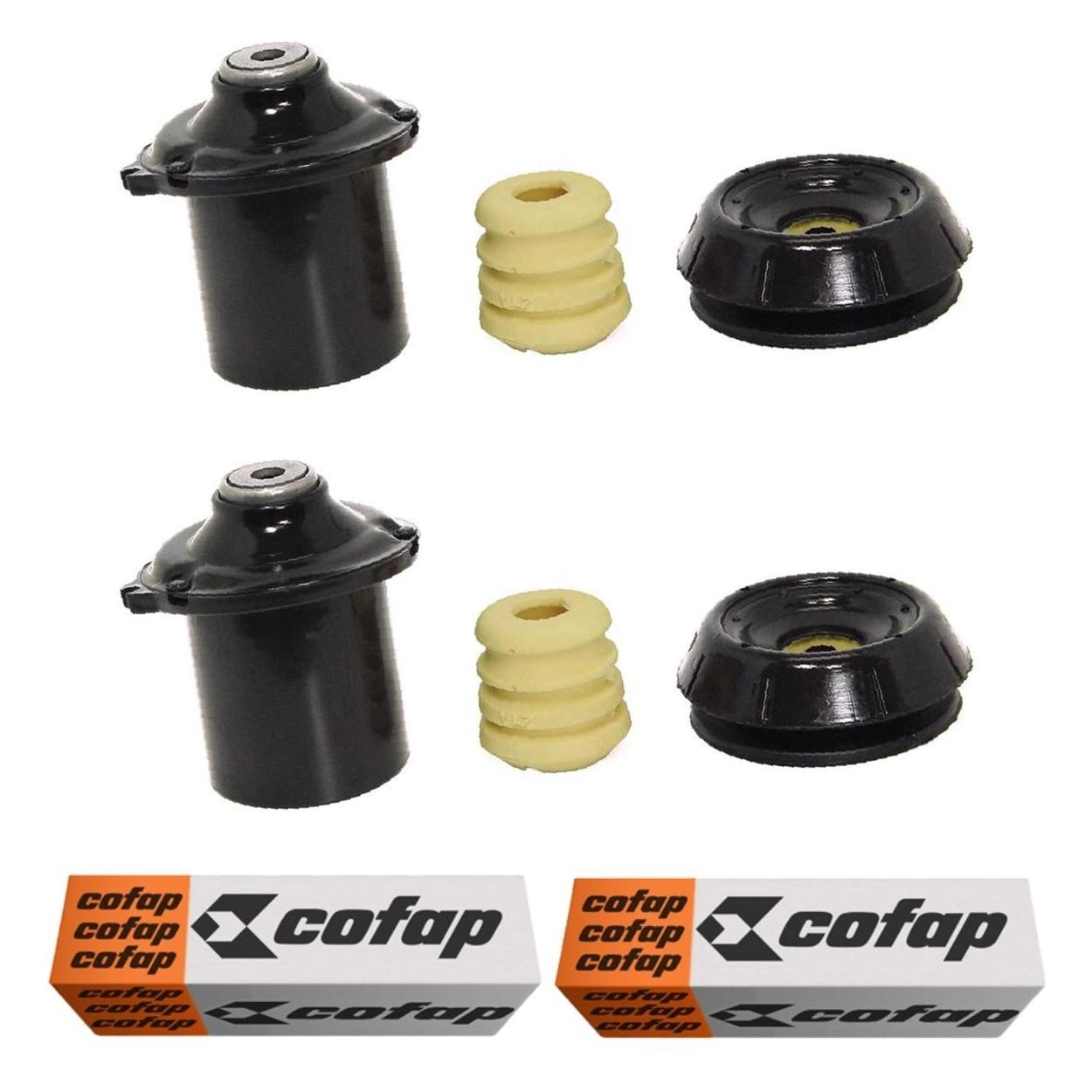 Par Kit do Amortecedor Rolamento Batente Coifa Coxim Dianteiro - Cofap - Tkc04105 - (1)