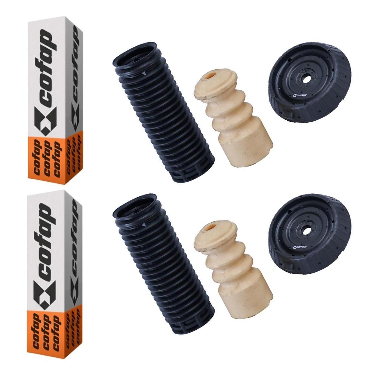Par Kit do Amortecedor Batente Coifa Coxim Dianteiro - Cofap - Tkc08117 - (1)