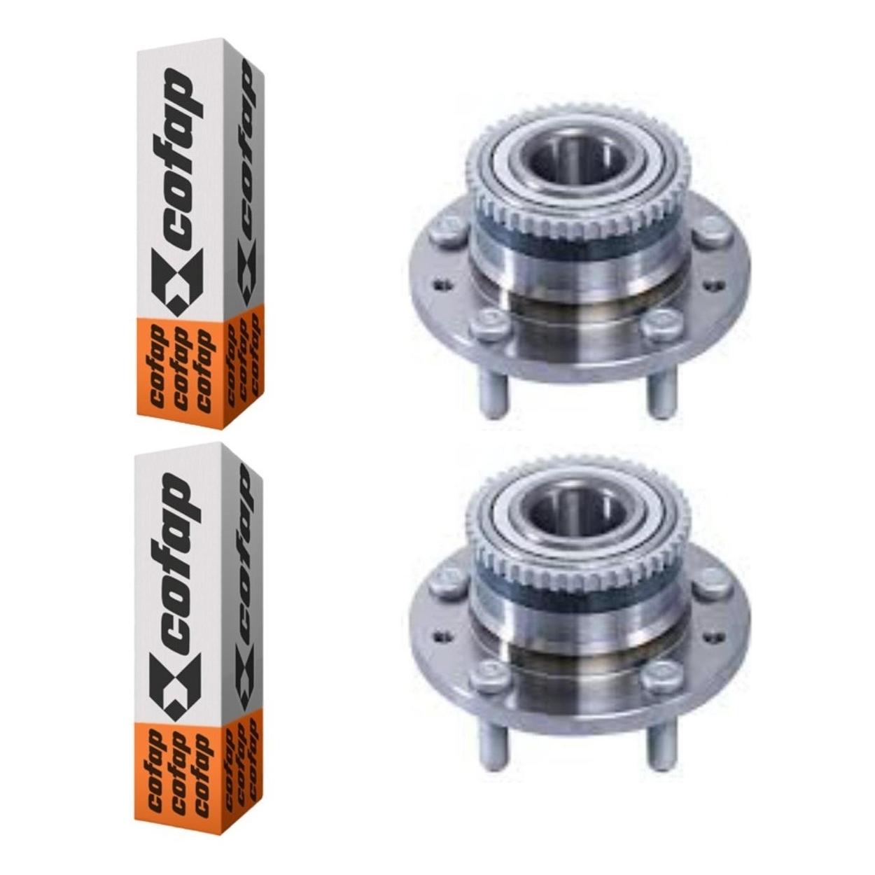 Par Cubo Roda Rolamento Abs Traseiro - Cofap - Crc08011 - (1)