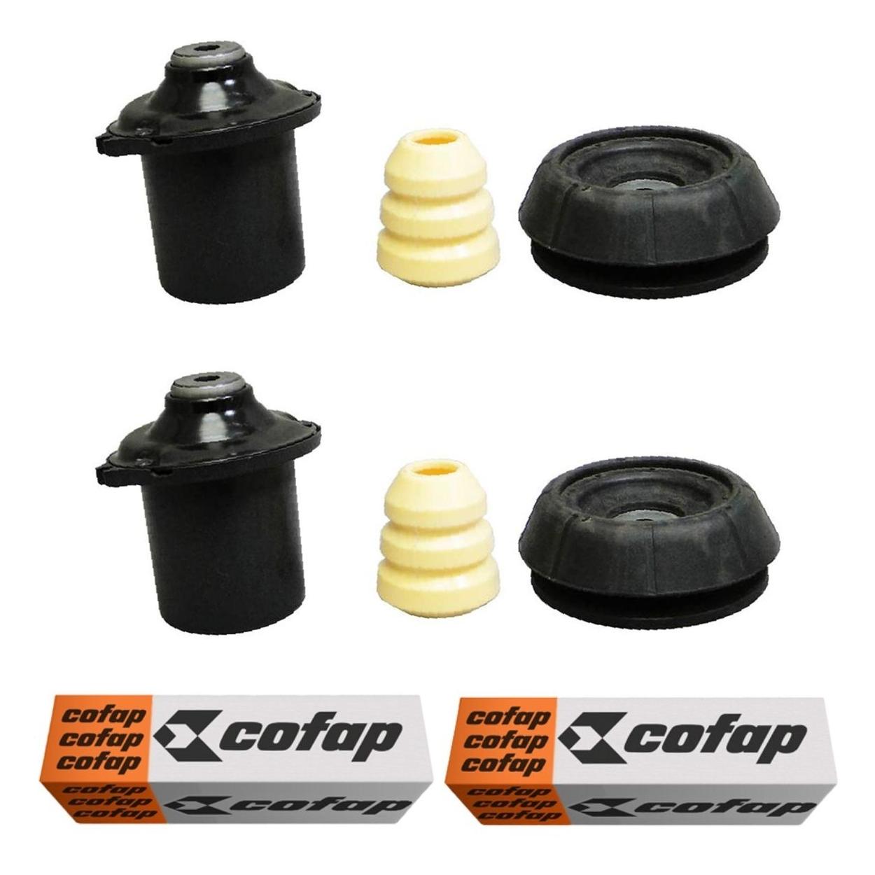 Par Kit do Amortecedor Rolamento Batente Coifa Coxim Dianteiro - Cofap - Tkc04112 - (1)