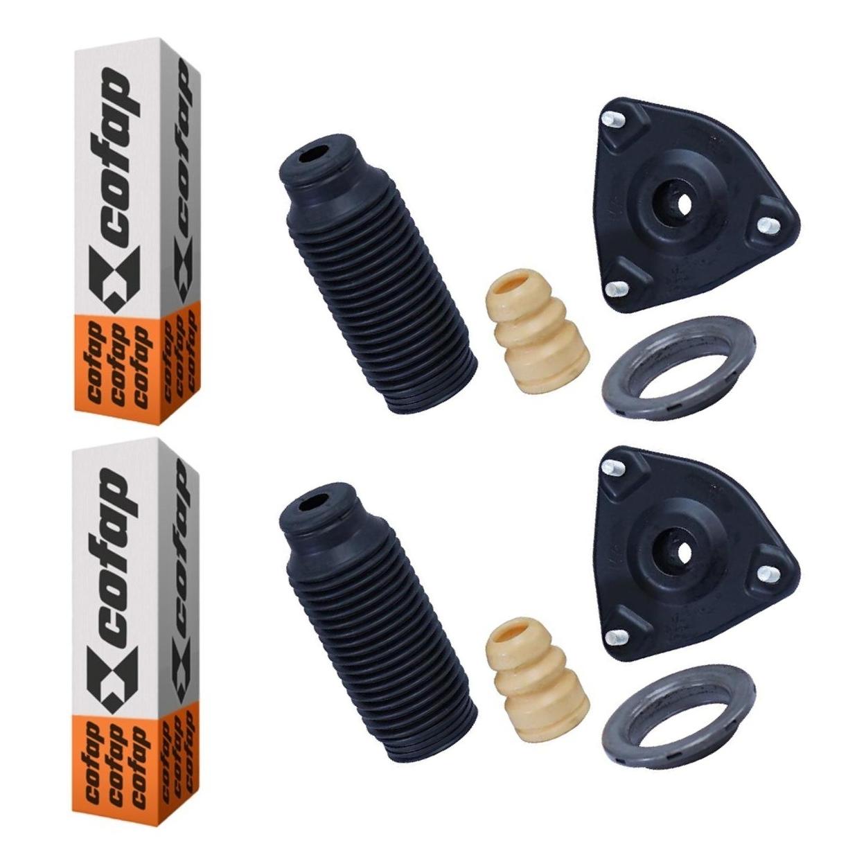 Par Kit do Amortecedor Rolamento Batente Coifa Coxim Dianteiro - Cofap - Tkc32103 - (1)