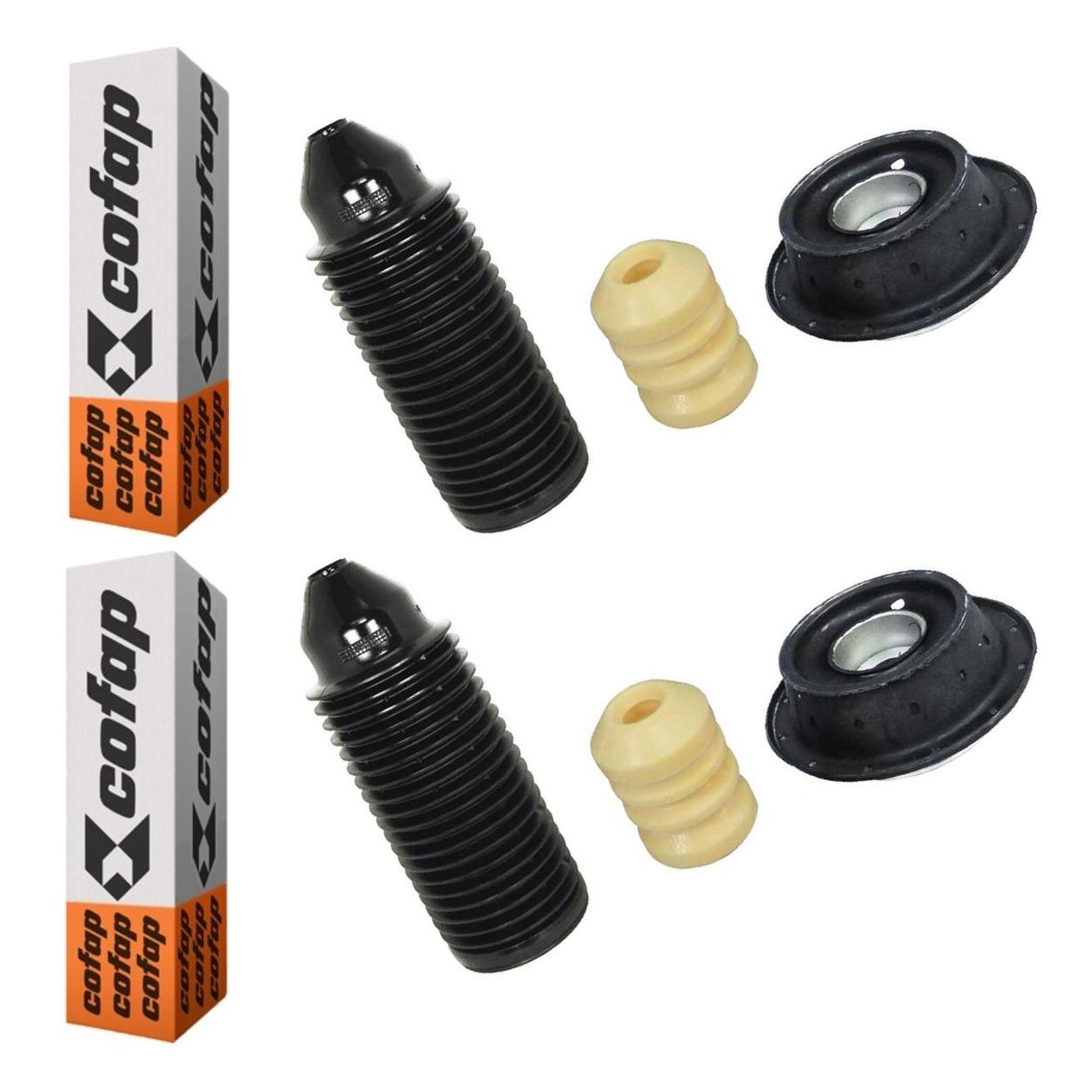 Par Kit do Amortecedor Rolamento Batente Coifa Coxim Dianteiro - Cofap - Tkc01103 - (1)