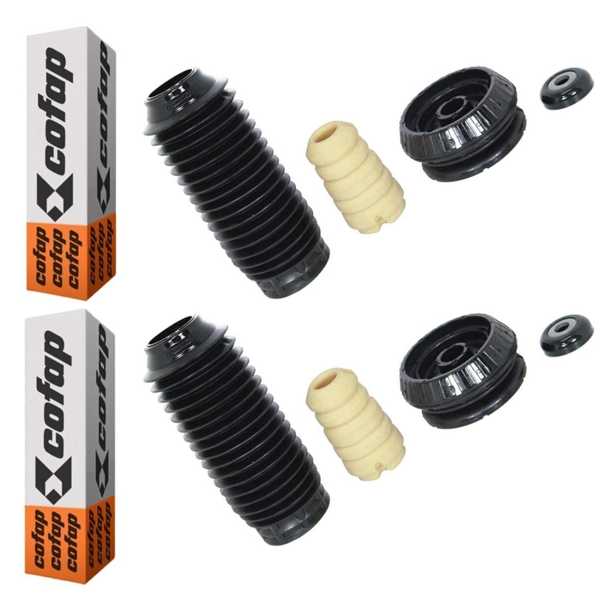 Par Kit do Amortecedor Rolamento Batente Coifa Coxim Dianteiro - Cofap - Tkc08104 - (1)